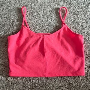 Neon Pink going-out top